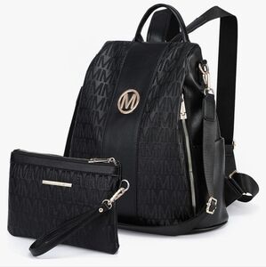 Brand New- MKP Collection Women Fashion BackPack Purse Set 2pc